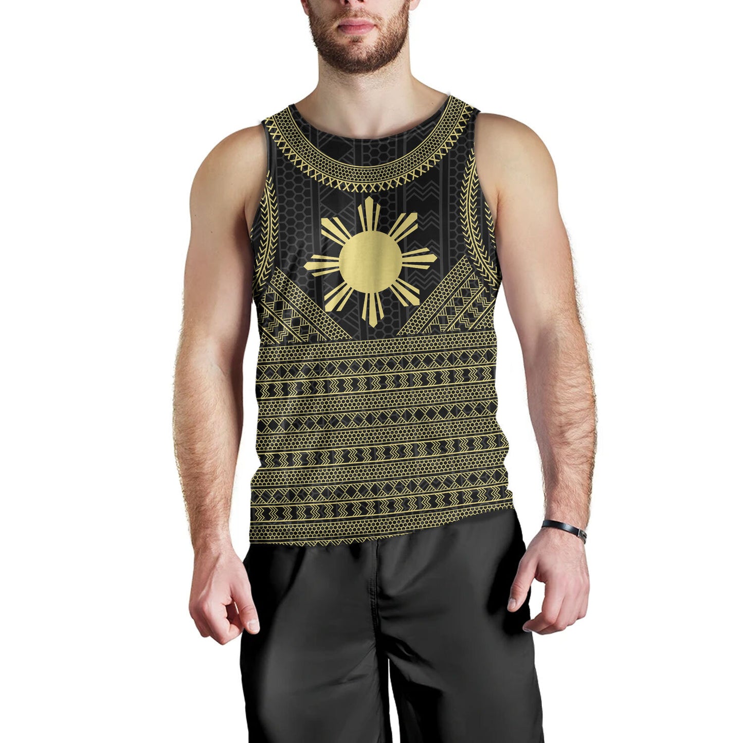 Philippines Filipinos Tank Top Pattern Traditional Style