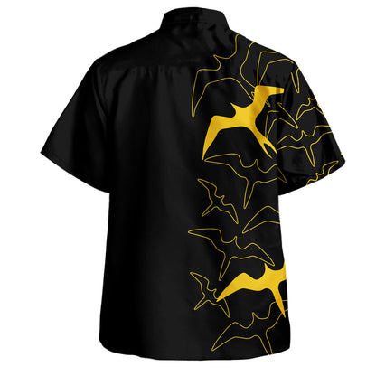 Hawaii Hawaiian Shirt Iwa Bird Flight Style