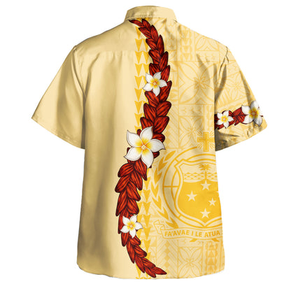 Samoa Hawaiian Shirt Ufalafa Tapa Siapo Pattern Island Style