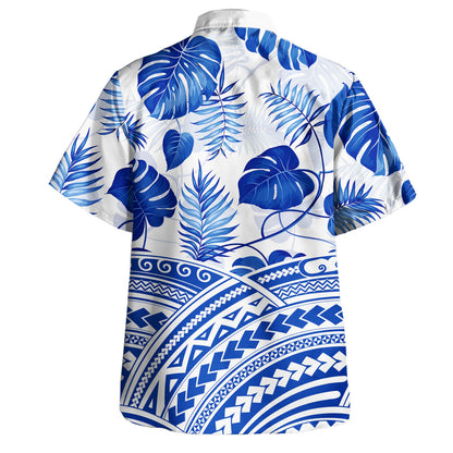 Hawaii Hawaiian Shirt Polynesia Pattern Tropical Leaves