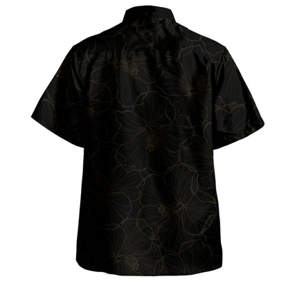 Guam Hawaiian Shirt Hibiscus Plumeria