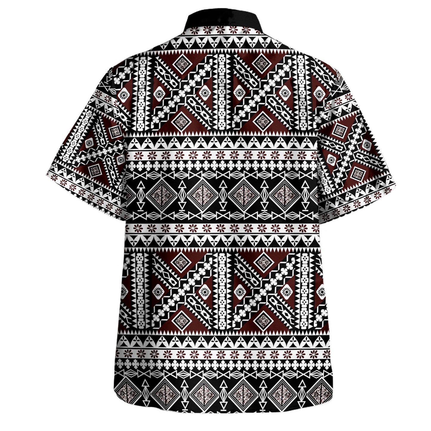 Samoa Combo Puletasi And Shirt Polynesian Tribal Print Stripe Style