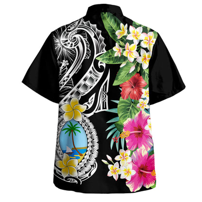 Guam Hawaiian Shirt Tropical Dawring Chamorro