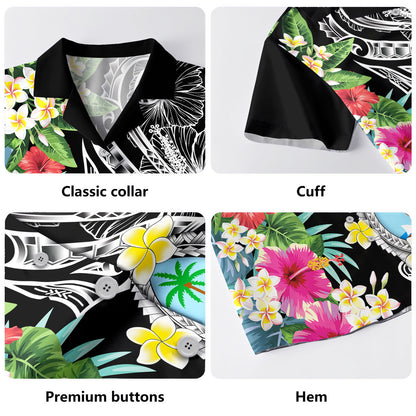 Guam Hawaiian Shirt Tropical Dawring Chamorro