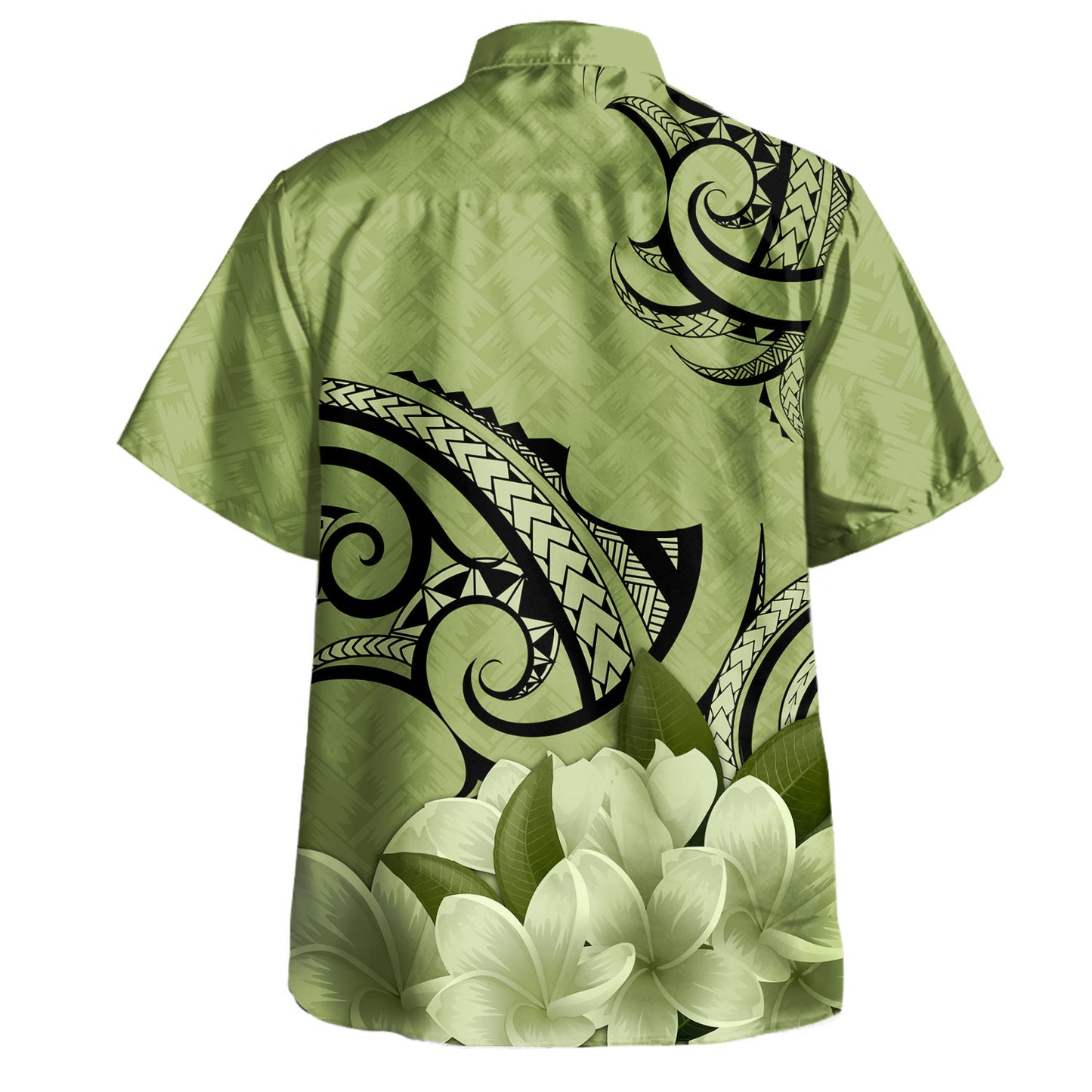 Hawaii Hawaiian Shirt Kanaka Polynesian Tribal Plumeria Flower