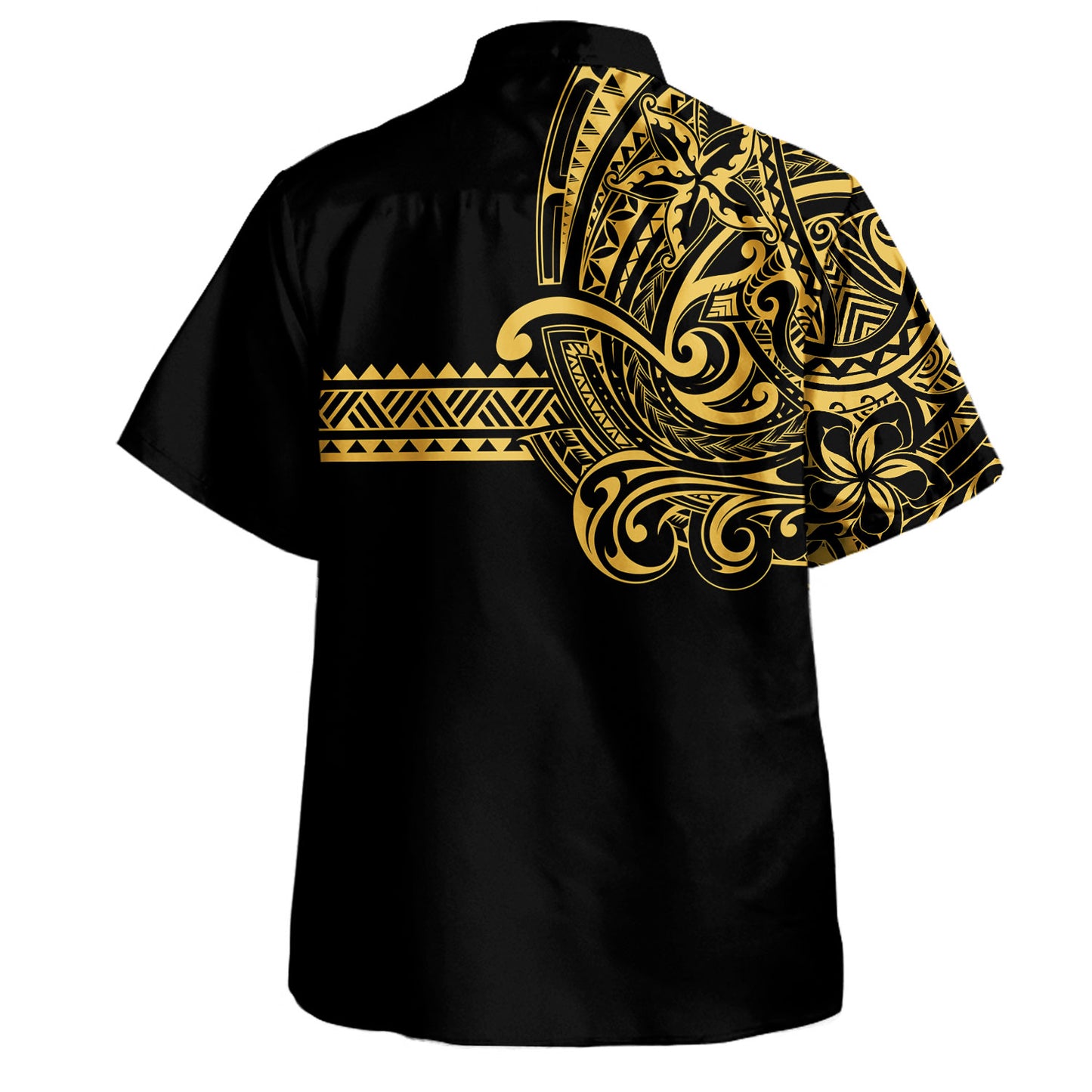 Hawaii Hawaiian Shirt Polynesia Tribal Kanaka Map Style