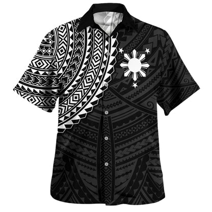 Philippines Filipinos Hawaiian Shirt Tribal Spirit Filipino Pride Design