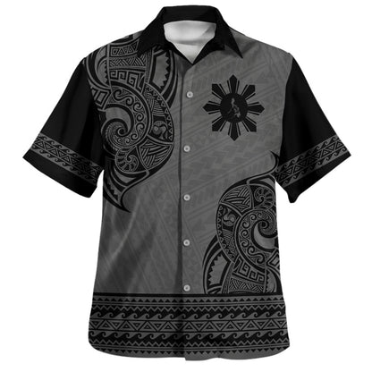 Philippines Filipinos Hawaiian Shirt Tribal Tattoo Inspired Island Print