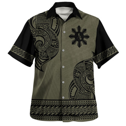 Philippines Filipinos Hawaiian Shirt Tribal Tattoo Inspired Island Print