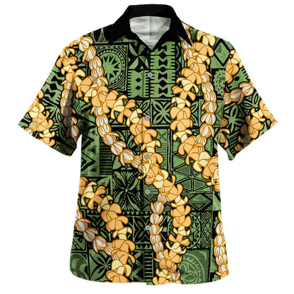 Hawaii Hawaiian Shirt Puakenikeni Tapa Pattern