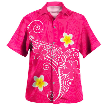 Hawaii Hawaiian Shirt Polynesia Floral Tribal Style Color