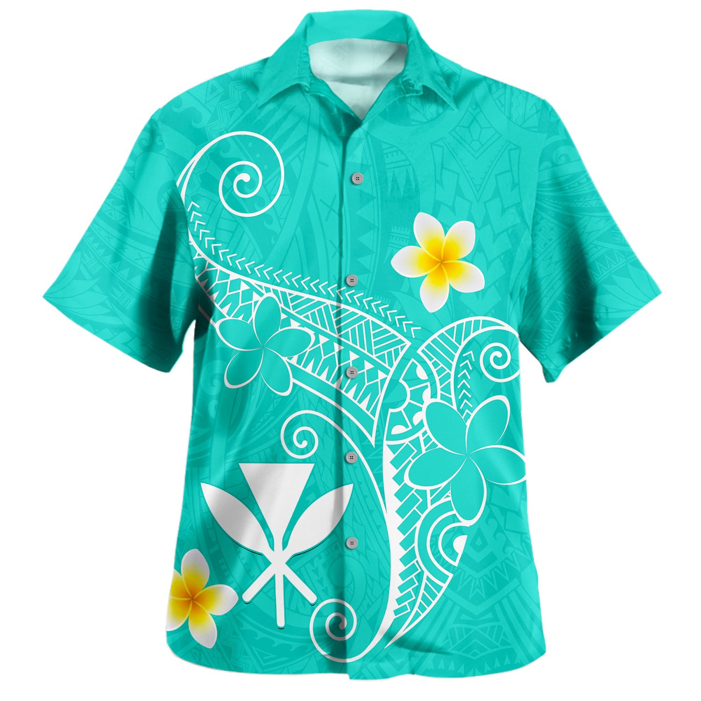 Hawaii Hawaiian Shirt Polynesia Kanaka Floral Tribal