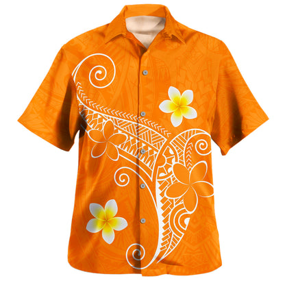 Hawaii Hawaiian Shirt Polynesia Floral Tribal Style Color