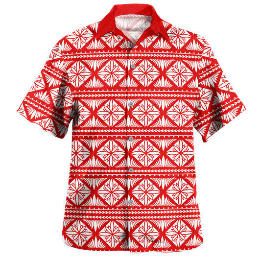 Samoa Hawaiian Shirt Design Pattern