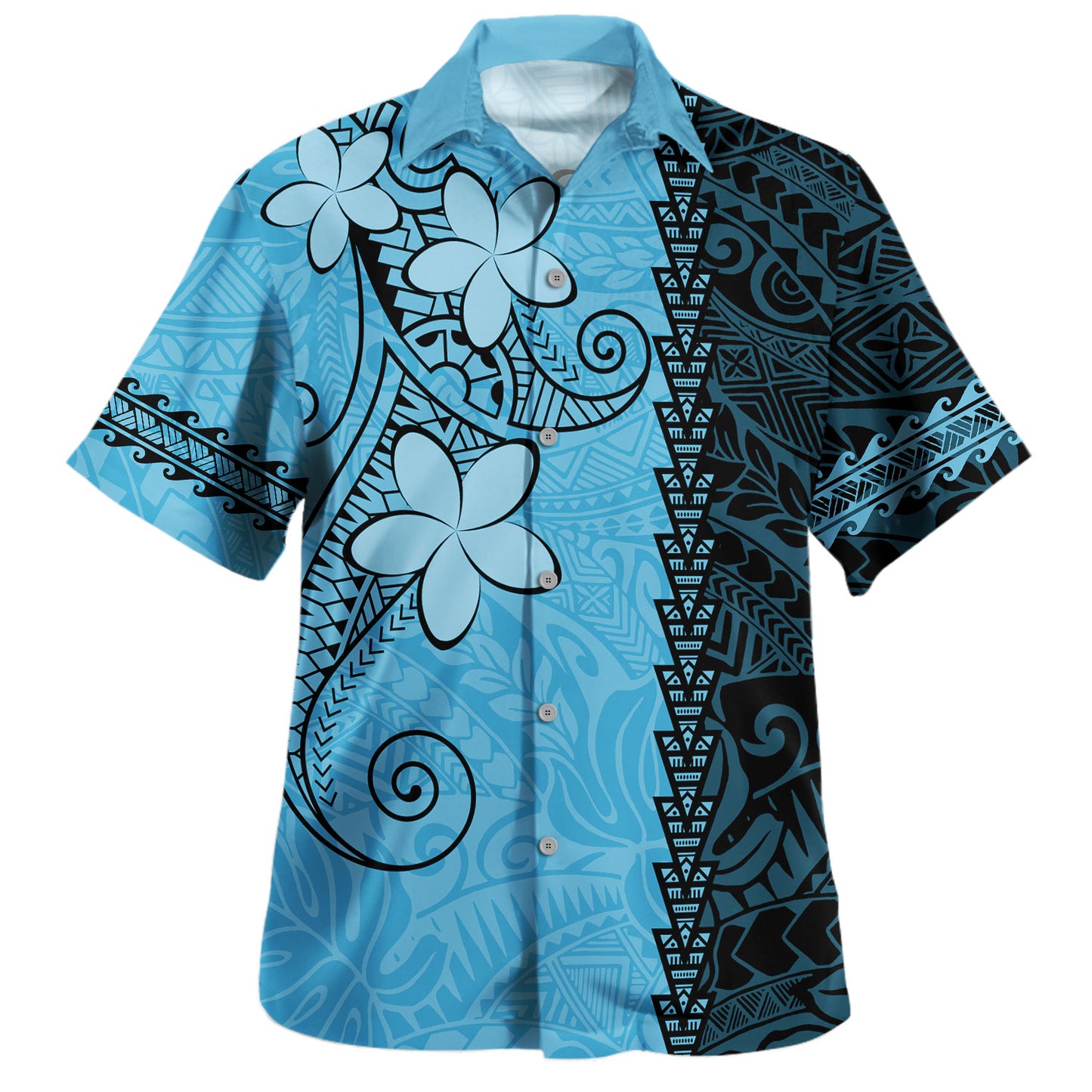 Polynesia Hawaiian Shirt Polynesian Tribal Tattoo Island Spirit