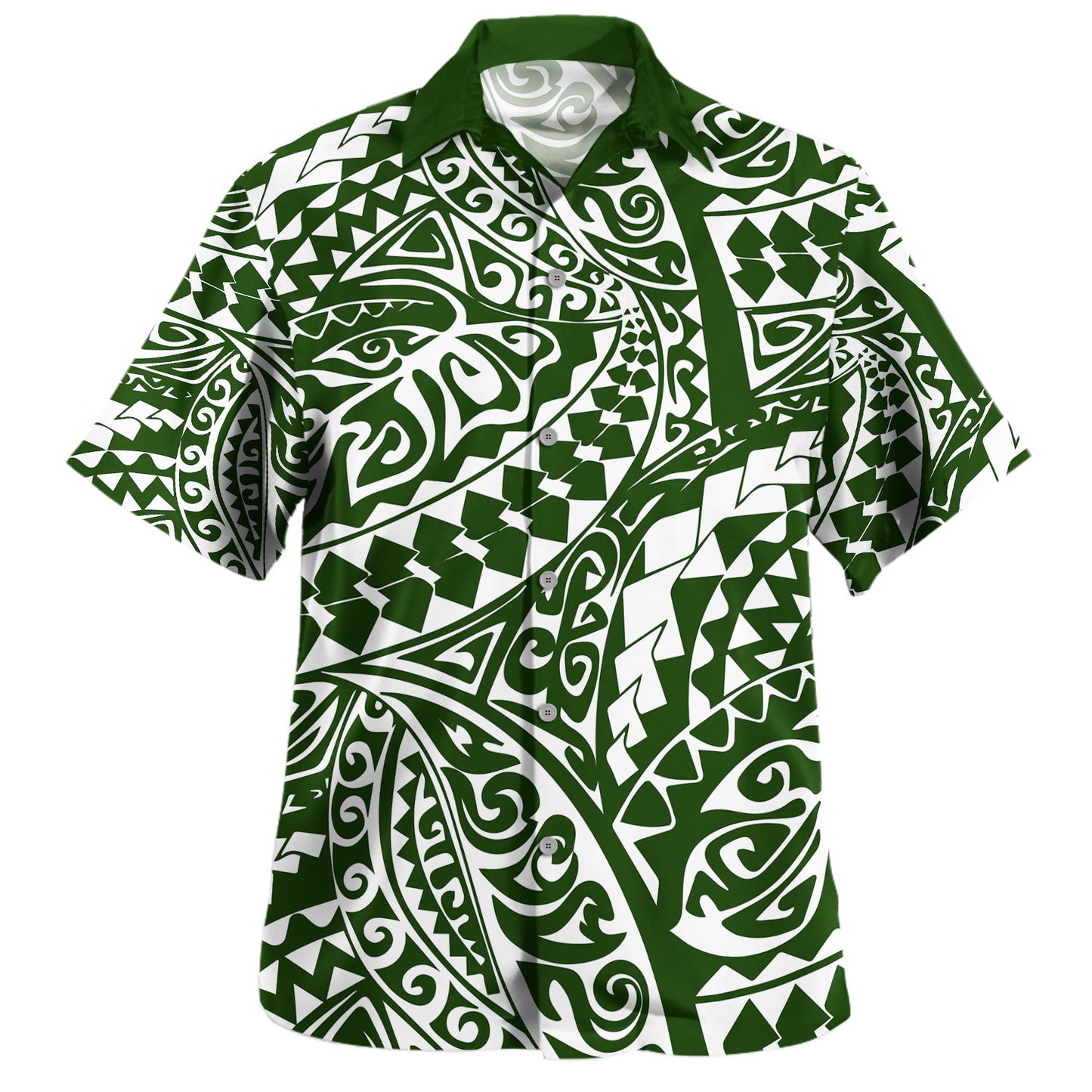 Polynesia Combo Dress And Shirt Tribal Print Fabric