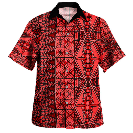 Tonga Hawaiian Shirt Ngatu Fabric