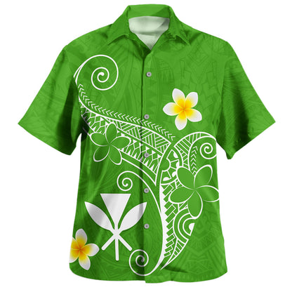 Hawaii Hawaiian Shirt Polynesia Kanaka Floral Tribal