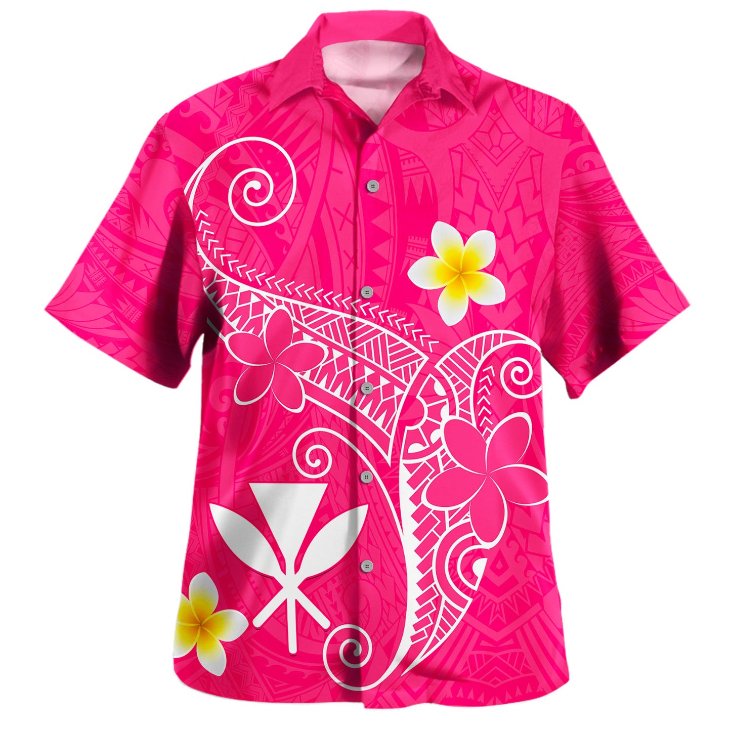 Hawaii Hawaiian Shirt Polynesia Kanaka Floral Tribal
