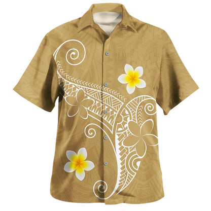 Hawaii Hawaiian Shirt Polynesia Floral Tribal Style Color