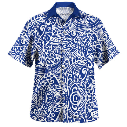 Polynesia Combo Dress And Shirt Tribal Poly Print