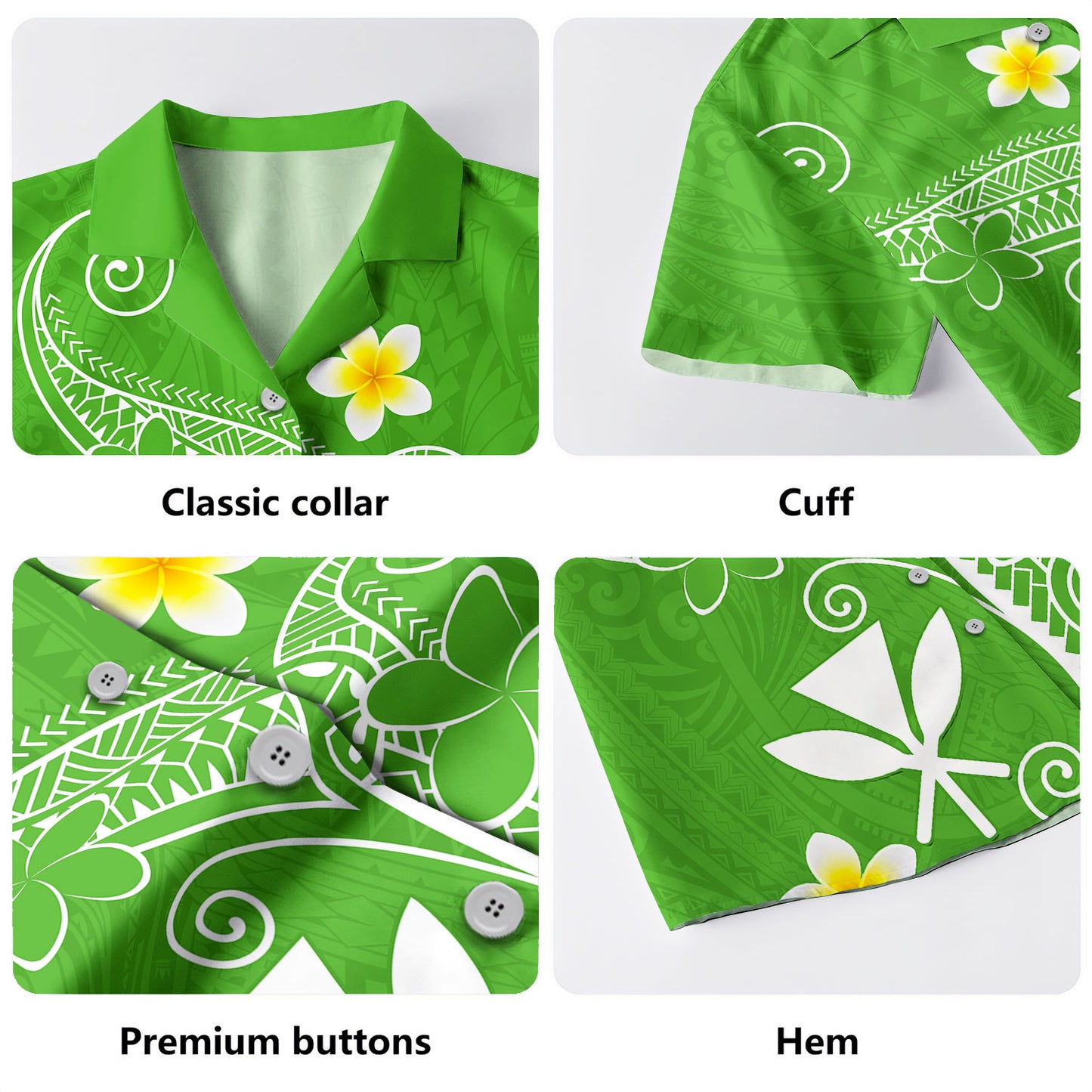 Hawaii Hawaiian Shirt Polynesia Kanaka Floral Tribal