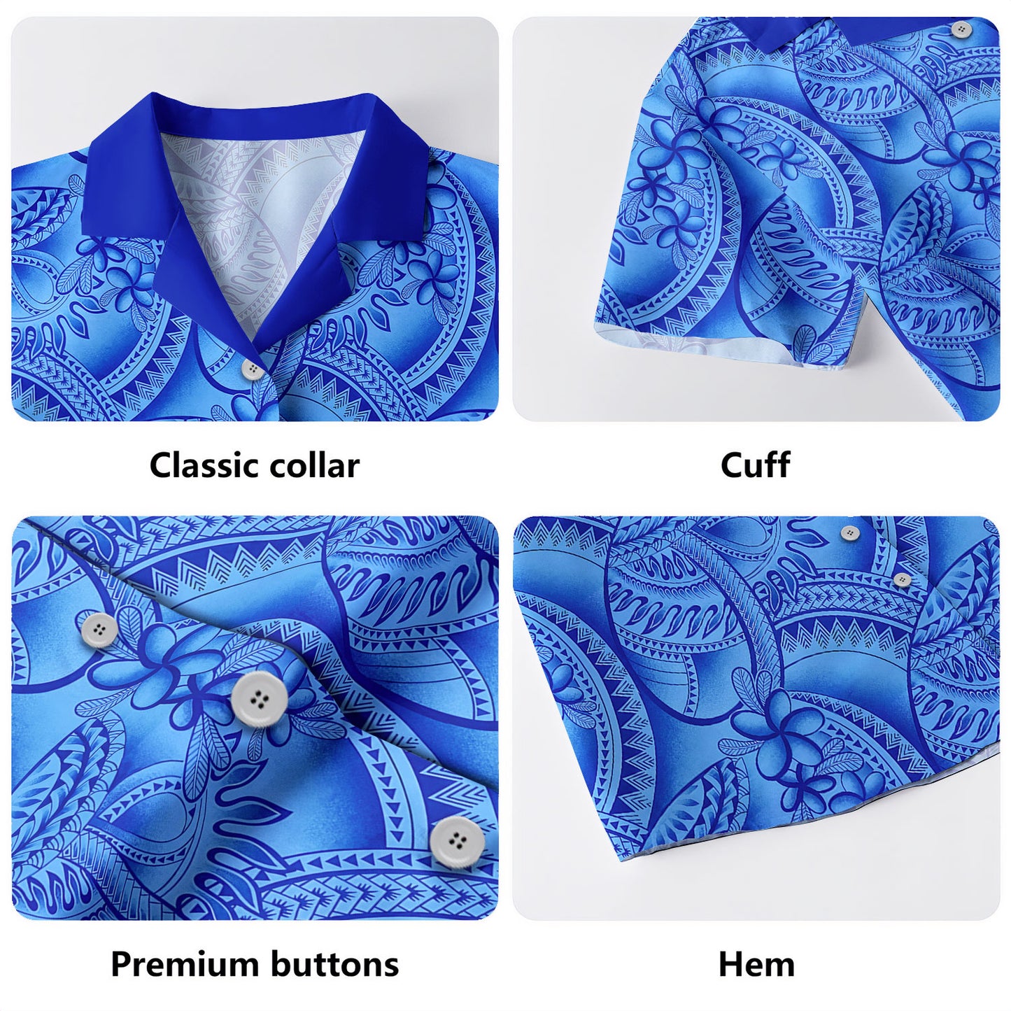 Samoa Hawaiian Shirt Fabric Tattoo Design