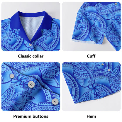 Samoa Hawaiian Shirt Fabric Tattoo Design