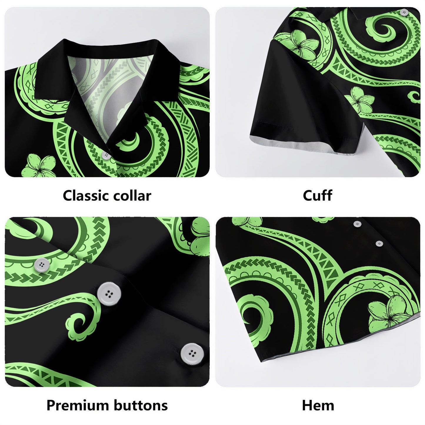 Polynesia Hawaiian Shirt Tapes Octopus Polynesian Tribal