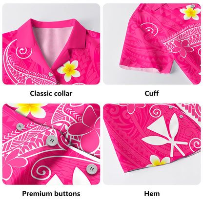 Hawaii Hawaiian Shirt Polynesia Kanaka Floral Tribal