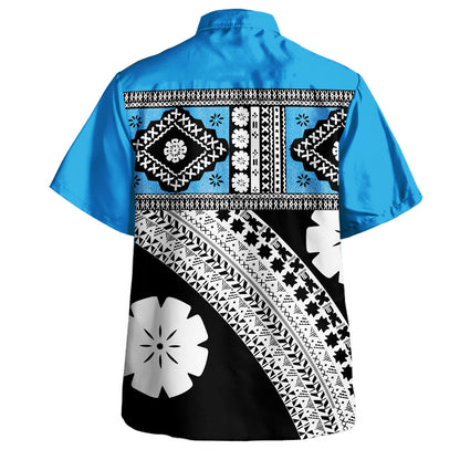 Fiji Hawaiian Shirt Rugby Masi Flying Fijians Style
