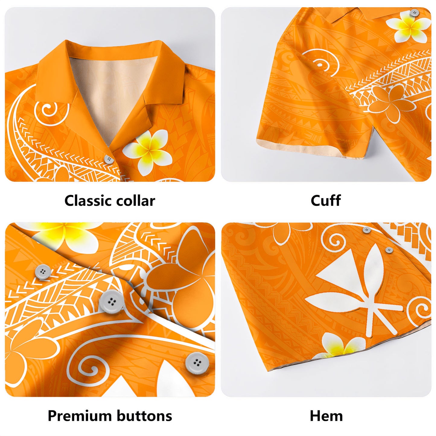 Hawaii Hawaiian Shirt Polynesia Kanaka Floral Tribal