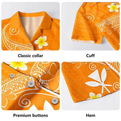 Hawaii Hawaiian Shirt Polynesia Kanaka Floral Tribal