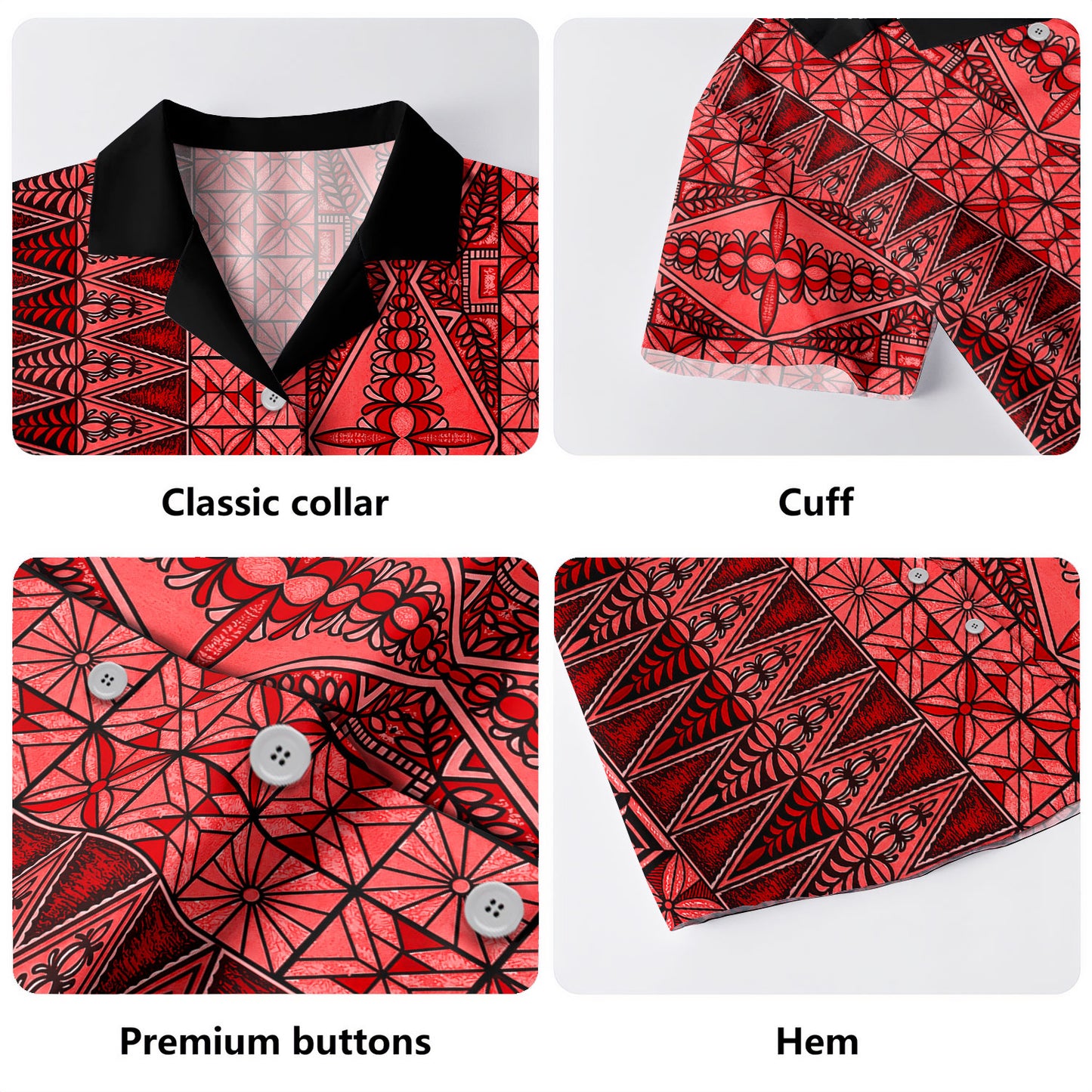Tonga Hawaiian Shirt Ngatu Fabric
