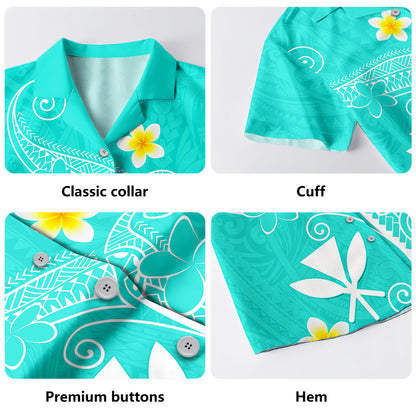 Hawaii Hawaiian Shirt Polynesia Kanaka Floral Tribal