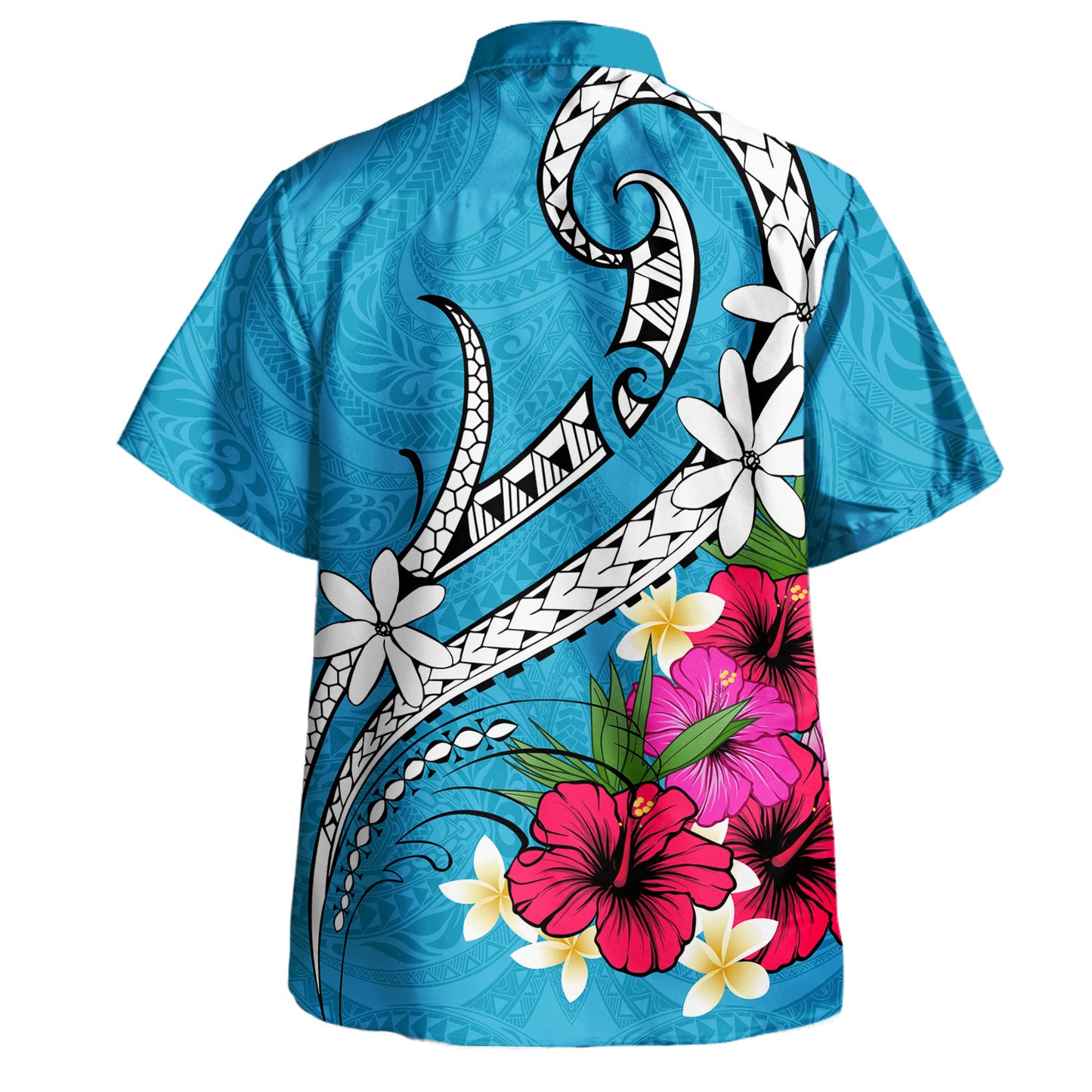 Polynesia Combo Dress And Shirt Tribal Polynesia Tropical Summer