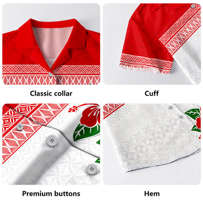 Tonga Hawaiian Shirt Ngatu Tribal New Style