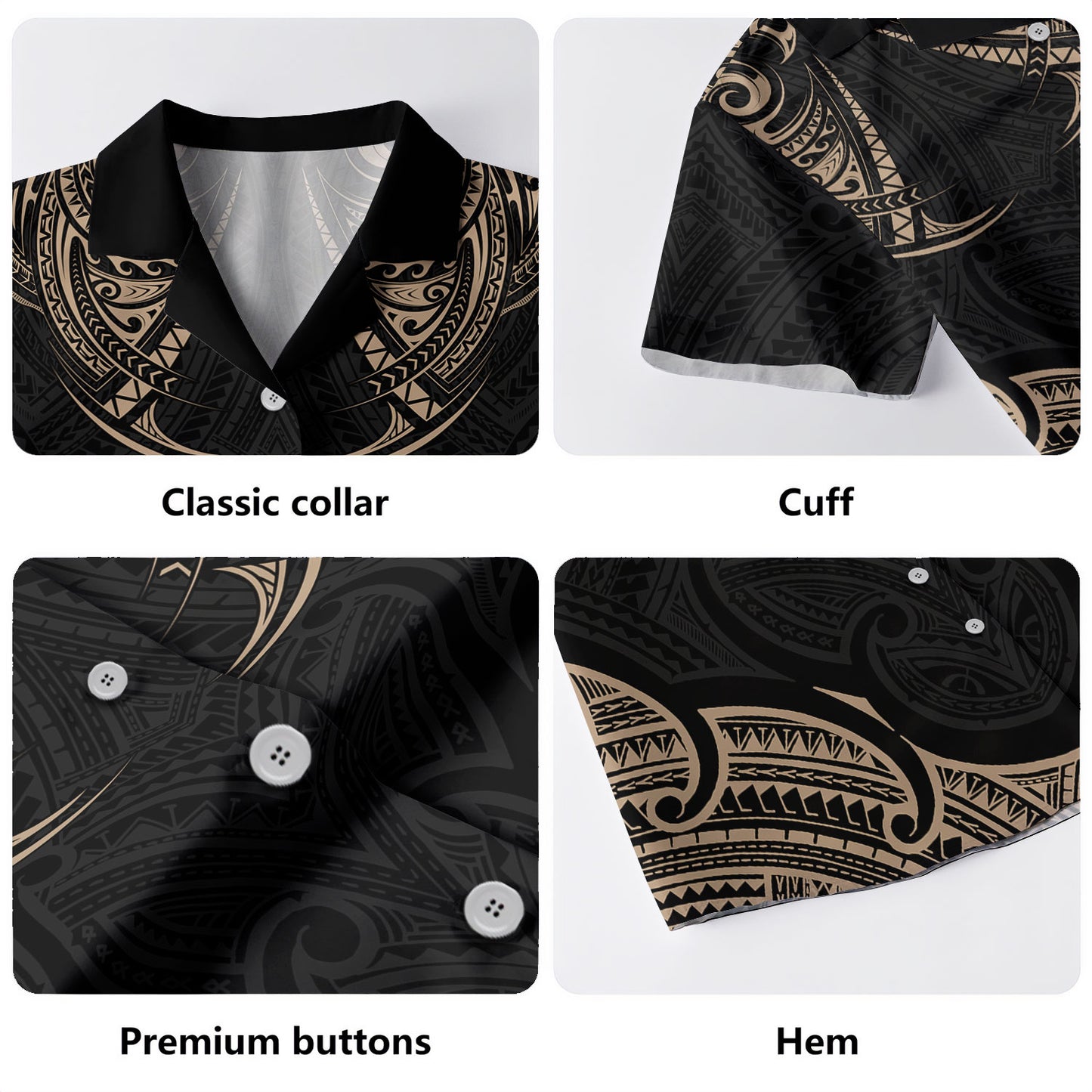 Polynesia Hawaiian Shirt Polynesian Pattern Unique