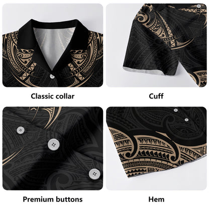 Polynesia Hawaiian Shirt Polynesian Pattern Unique