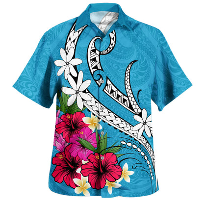Polynesia Combo Dress And Shirt Tribal Polynesia Tropical Summer