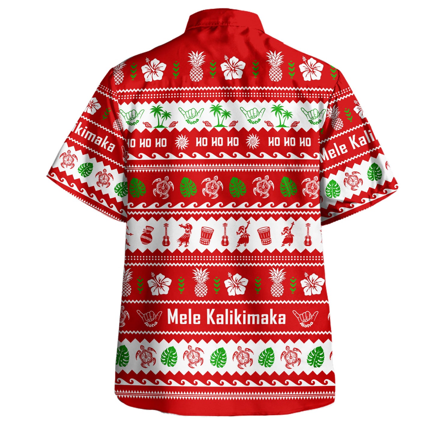 Hawaii Hawaiian Shirt Mele Kalikimaka Aloha Christmas