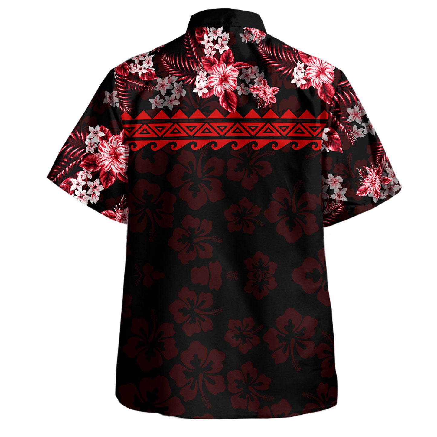 Hawaii Hawaiian Shirt Polynesia With Hibiscus Pattern
