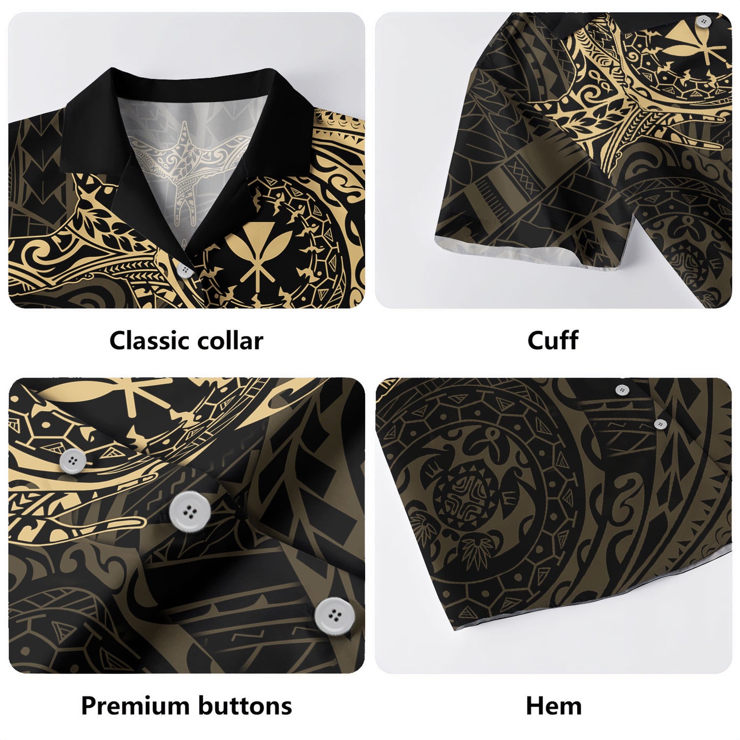 Hawaii Hawaiian Shirt Tribal Polynesia Iwa Bird With Kanaka Maoli