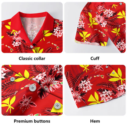 Hawaii Hawaiian Shirt Kanaka Maoli Hibiscus Tropical
