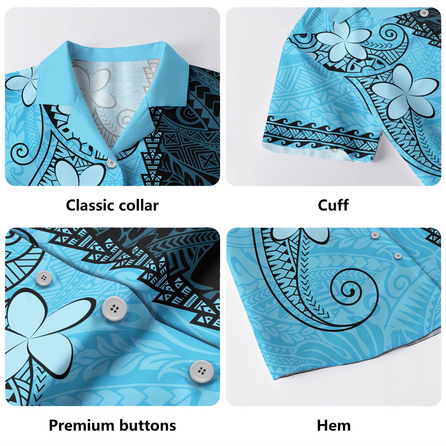Polynesia Hawaiian Shirt Polynesian Tribal Tattoo Island Spirit