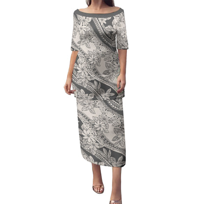Hawaii Puletasi Polynesian Print Fabric