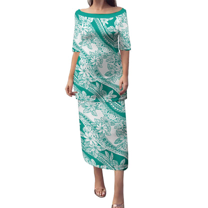 Hawaii Puletasi Polynesian Print Fabric