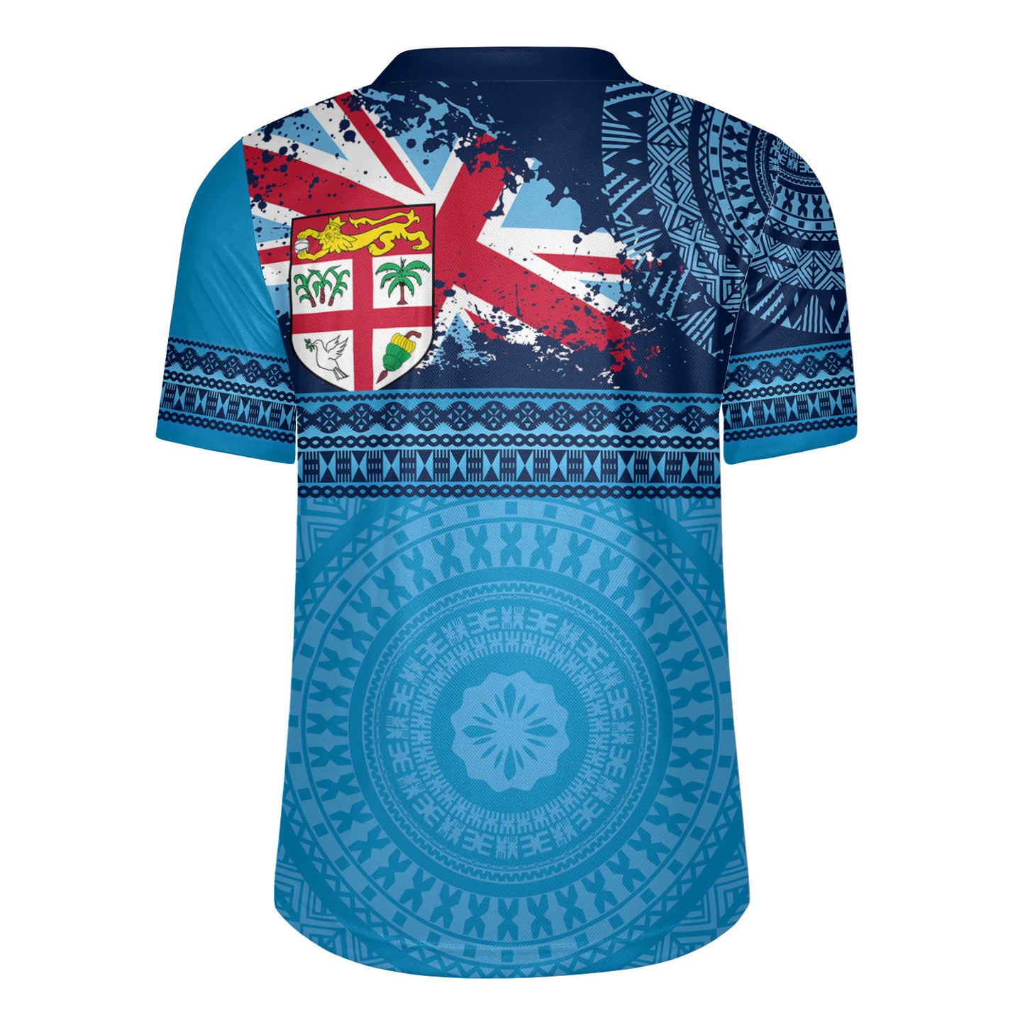 Fiji Rugby Jersey Flag Bula Tribal