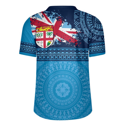 Fiji Rugby Jersey Flag Bula Tribal