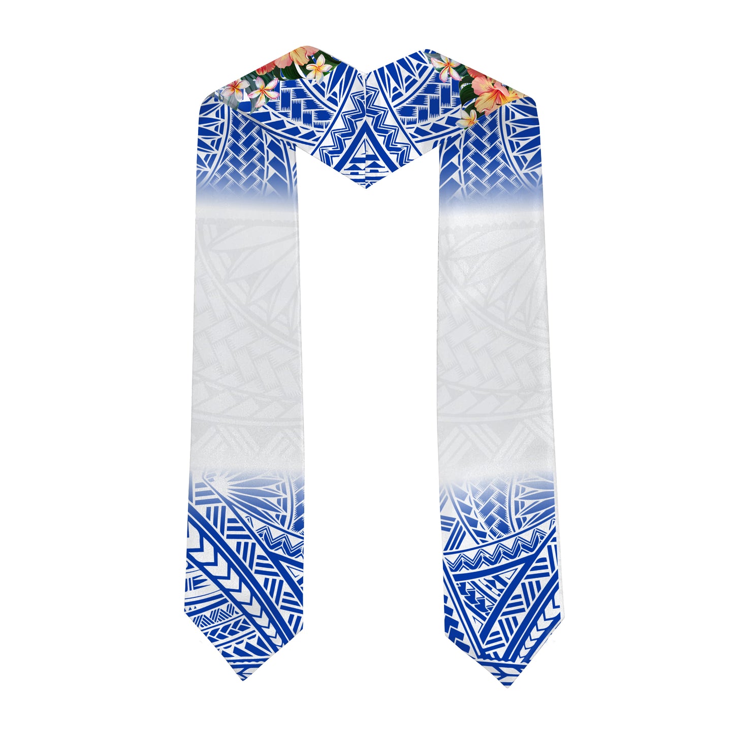 Samoa Graduation Stole Custom Class Of 2026 Tropical Garden Style
